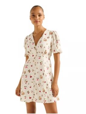 NWT Forever New Linen Mini Dress